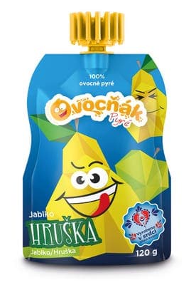 Ovocňák Pyré jablko-hruška