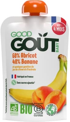 Good Gout BIO Meruňka s banánem
