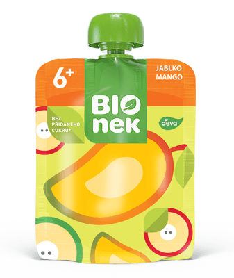 BIOnek Kapsička jablko a mango