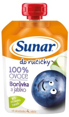 Sunar kapsička Do ručičky jablko, borůvka