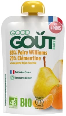 Good Gout BIO Hruška s klementinkou