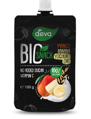 Deva BIO svačinka mango, banán, jogurt a oves