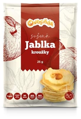 Ovocňák Sušené jablečné kroužky