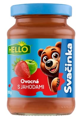 Hello Ovocná svačinka s jahodami