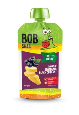 Šnek Bob Smoothie banán-černý rybíz