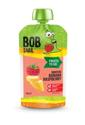 Šnek Bob Smoothie banán-malina