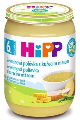 HiPP BIO zeleninová polévka s kuřecím masem