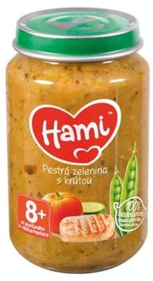Hami Pestrá zelenina s krůtou 8m+