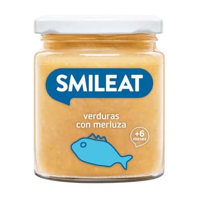 Smileat BIO Příkrm divoká mořská štika se zeleninou, rýží a panenským olivovým olejem