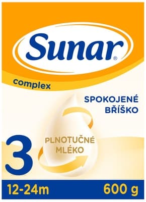 Sunar Complex 3, batolecí mléko od uk. 12. měsíce