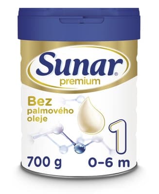 Sunar Premium 1, počáteční kojenecké mléko od narození