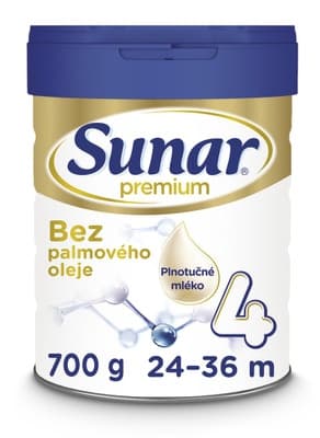 Sunar Premium 4, batolecí mléko od uk. 24. měsíce