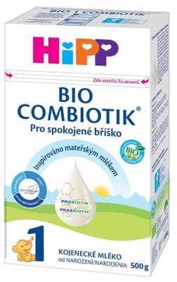 HiPP 1 BIO Combiotik Počáteční mléčná kojenecká výživa od narození