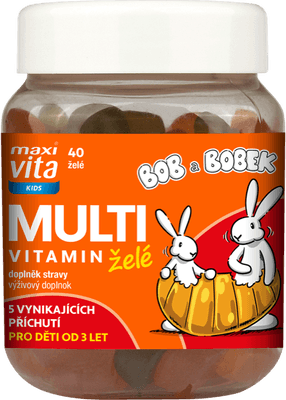 Maxi Vita Multivitamin želé doplněk stravy 133g