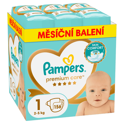 Pampers Premium Monthly vel. 1 (2-5 kg)