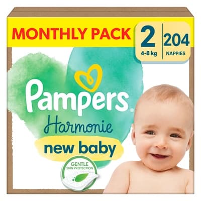 Pampers Harmonie vel. 2 (4-8 kg)
