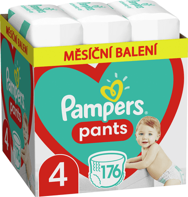 Pampers Pants Plenkové kalhotky vel. 4 (9-14 kg)