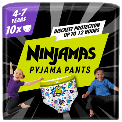 Pampers Ninjamas Pyjama Pants Space vel. 7 (17-30 kg)