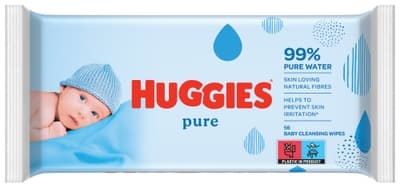Huggies Pure vlhčené ubrousky