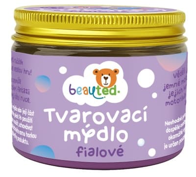Teddies Beauted Tvarovací mýdlo fialové