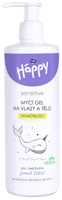 Bella Baby Happy Mycí gel na vlasy a tělo