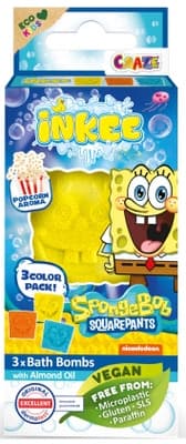 Inkee Mini pack šumivá bomba – Sponge Bob