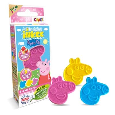 Inkee Mini pack šumivá bomba - Peppa pig