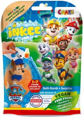 Inkee Šumivá bomba do vany s překvapením – Paw Patrol