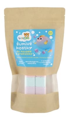 Teddies Beauted Šumivé kostky do koupele s probiotiky