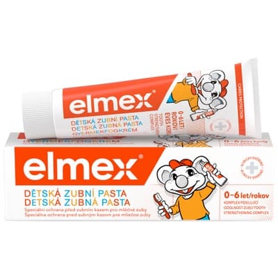 Elmex Kids dětská zubní pasta pro děti 0-6 let