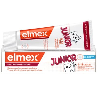 Elmex Anti-Caries Professional Junior zubní pasta pro děti ve věku 6-12 let