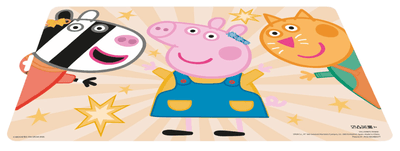 Stor Prostírání plastové Peppa pig 43x28 cm