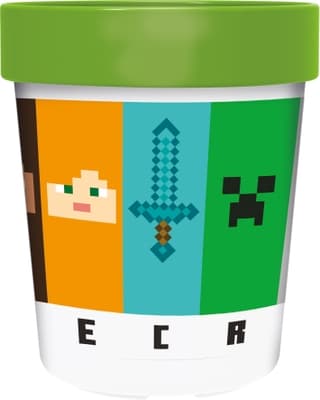 Store Kelímek plastový minecraft s protiskluzovým dnem, 260 ml
