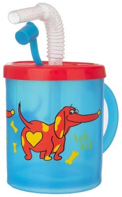 ORION Hrnek s pítkem Rubby Pejsek, 300ml
