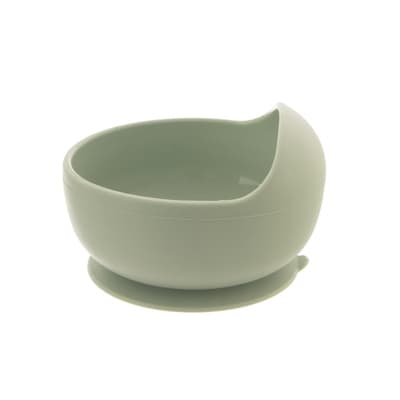 ORION Miska silikon s přísavkou pr. 12 cm zelená