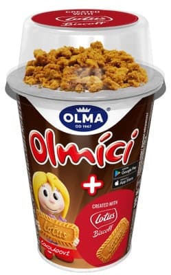 Olma Olmíci čokoládoví s drcenou sušenkou Lotus