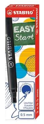 Stabilo Náhradní náplň - EASYoriginal Refill - medium - 3 ks balení - modrý zmizíkovatelný inkoust