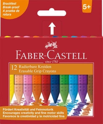 Faber-Castell Voskovky Grip 12 barev