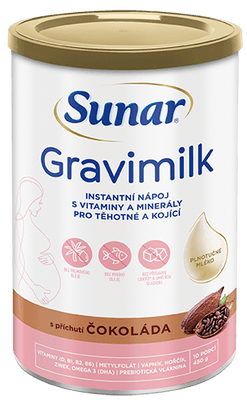 Sunar Gravimilk s příchutí čokoláda