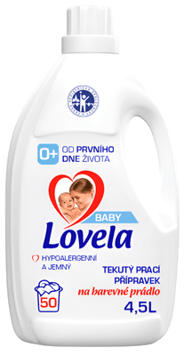 Lovela Baby Tekutý prací prostředek na barevné prádlo 4,5 l