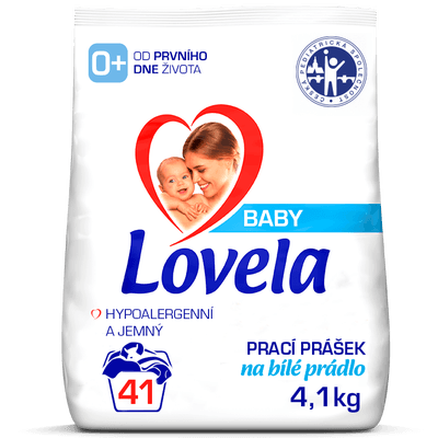Lovela Baby Prací prášek na bílé prádlo 4,1 kg