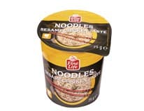 Fine Life Nudle s příchutí sezamové kuře 75 g