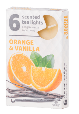 Čajové vonné svíčky Orange Vanilla