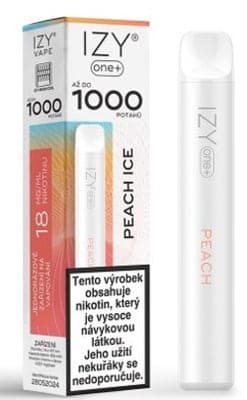 IZY VAPE ONE+ Peach Ice 18mg