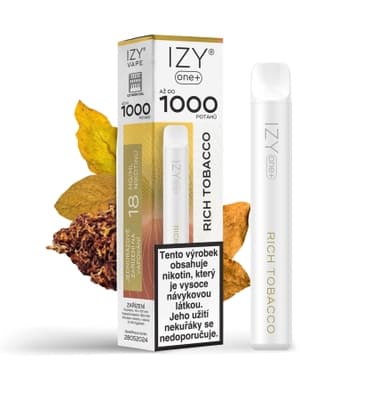 IZY VAPE ONE+ TX RichTobacco 18 WHI