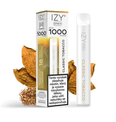 IZY VAPE ONE+ TX Clas.Tobacco 18 WHI