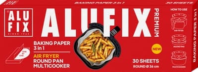 Alufix Papír na pečení 3v1 do horkovzdušné fritézy