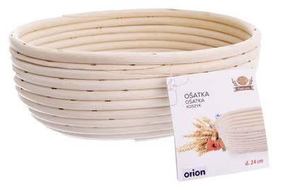 ORION Ošatka ratan oválná 24x18,5x9 cm