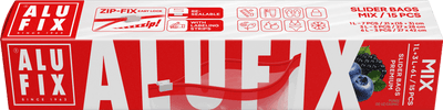 Alufix Sáčky se zipem mix (1 l + 3 l + 6 l)