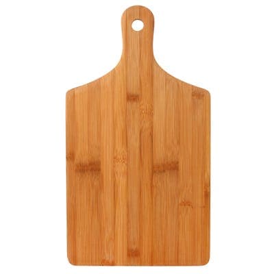 Toro Dřevěné krájecí prkénko s rukojetí PROVENCE bambus 44cm